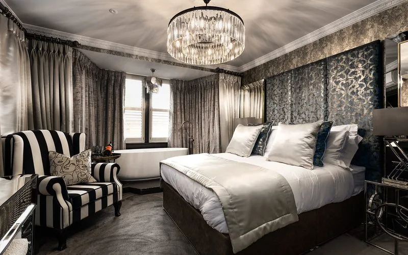 Hotel bedroom interior design