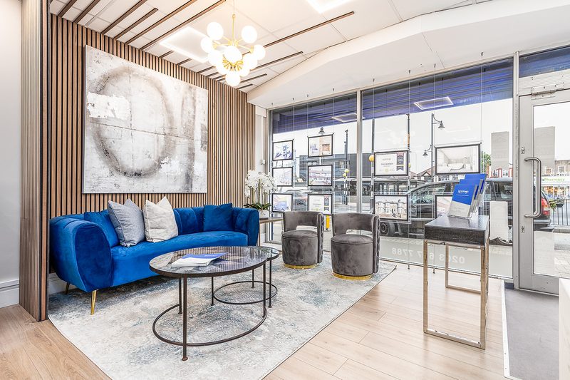 Showroom interior design